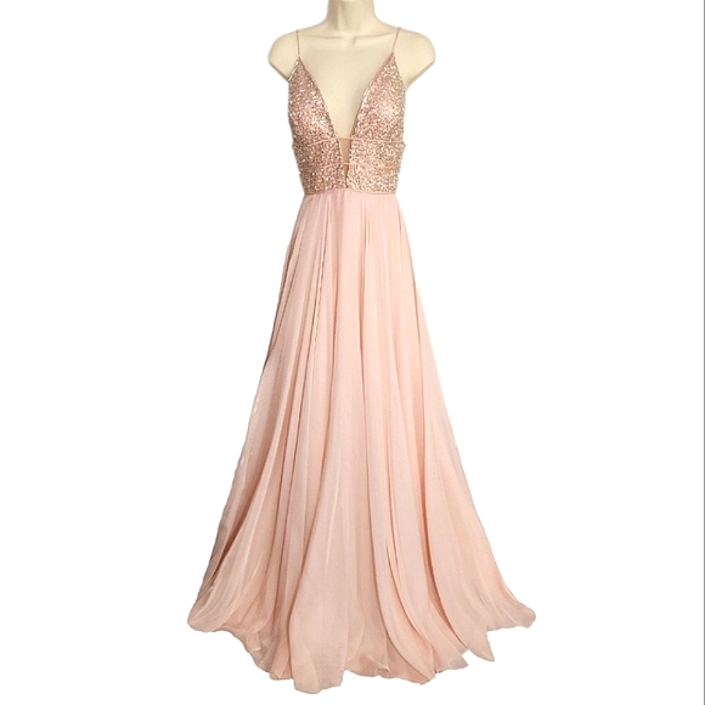 Sherri Hill Pink Prom Dress